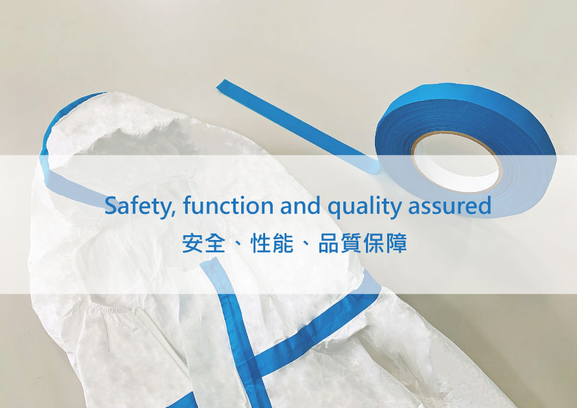 Seam Tape for Protective Clothing, Disposable Coveralls TAIWAN HIPSTER